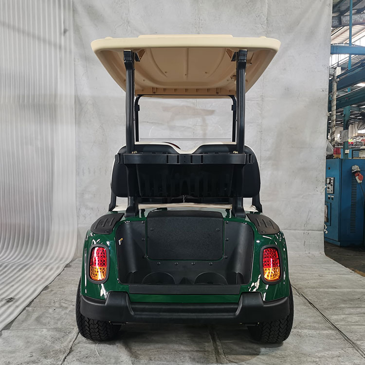 48V लिथियम बैटरी के साथ 4 सीटर गोल्फ कार्ट।