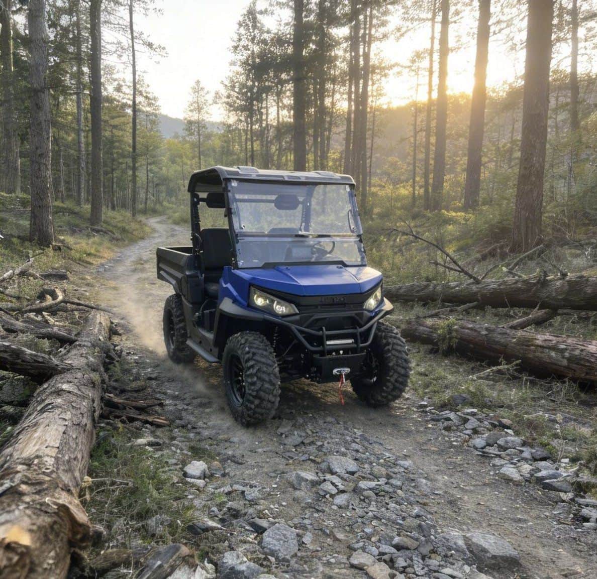 4WD इलेक्ट्रिक रेंच UTV फार्म 73.6V 150Ah कंट्रोलर 20KW पीक